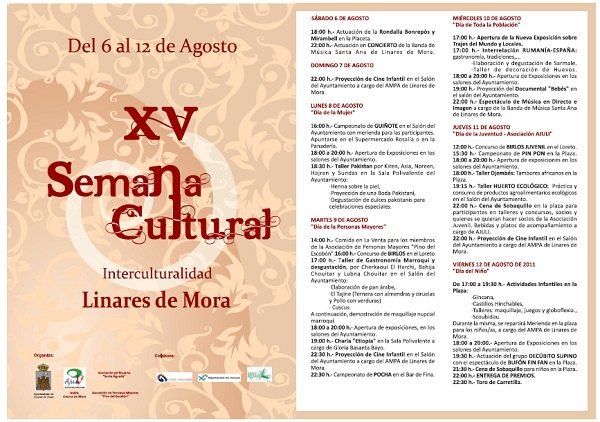 XV Semana Cultural 2011