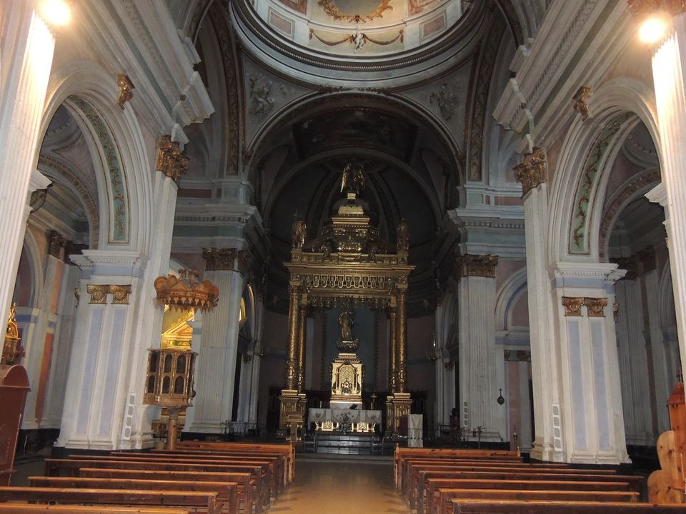 Interior de la Iglesia parroquial de la Inmaculada